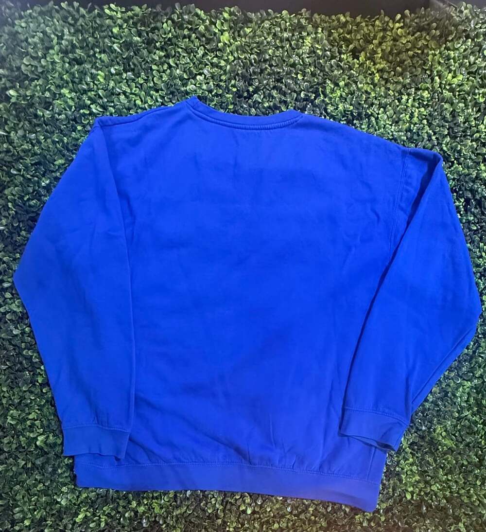 Buffalo Bills 2020 AFC East Champions Royal Blue Crewneck Sweatshirt - Picture 2 of 4